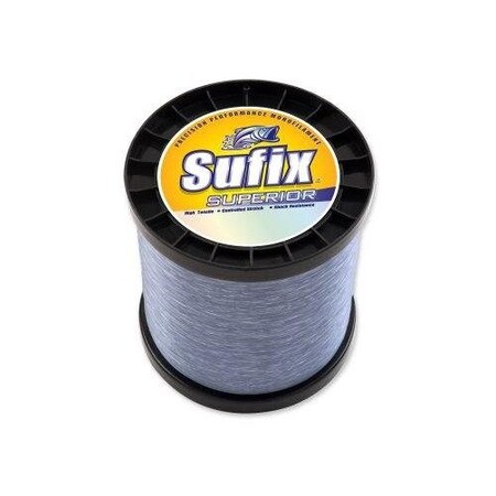Sufix Superior Monofilament Line 40Lb 1485Yd Smoke Blue 1Lb Spool 646-640